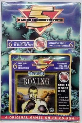 3D WORLD BOXING SIMULMONDO 6 GREAT GAMES PC GAME NEW ENGLISH FR1 91433