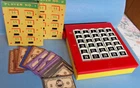 Vintage 1959 Milton Bradley Concentration Strategy Game ~ Incomplete / Money