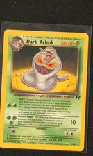 Pokémon TCG Dark Arbok Card 19/82 Team Rocket on eBay