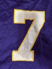Vintage Randall Cunningham Jersey Mens LARGE Minnesota Vikings Purple Puma #7 — photo 2