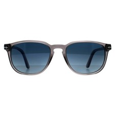Persol Sunglasses PO3019S 1196S3 Transparent Grey Blue Gradient Polarized
