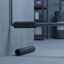 Pipe Insulation Foam Tube 8 Pack Self Adhesive Waterproof for Outdoor Pipes