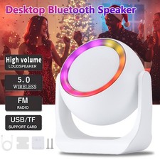 2000W Portable Bluetooth Speaker Sub woofer RGB Light Surround Sound USB/TF/DJ