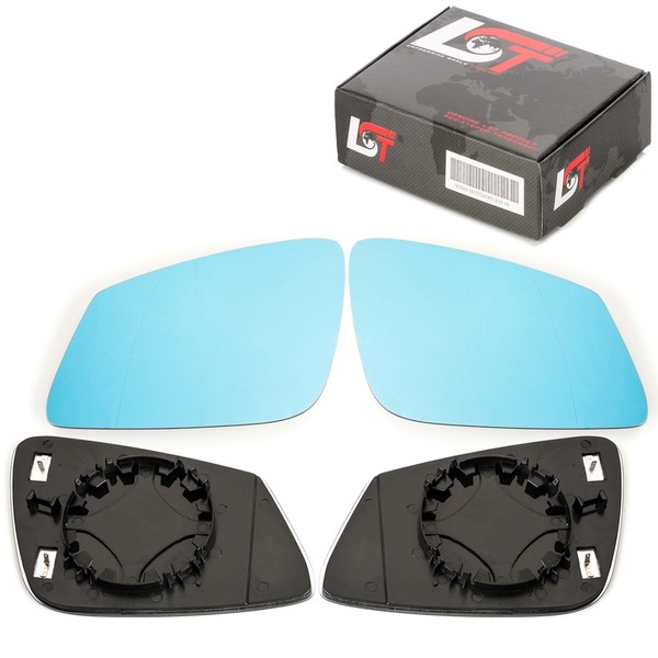 2X AußEnspiegel Heizbar AsphäRisch Links Rechts BlaugetöNt FüR Bmw 4 F32 F33 F36-image