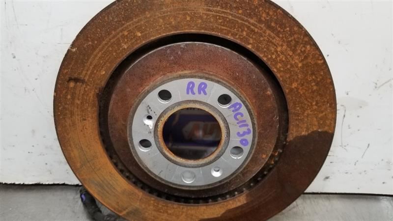 10 BENTLEY CONTINENTAL GT BRAKE CALIPER WITH ROTOR REAR RIGHT PASSENGER BLACK
