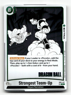 DBS: Fusion World Strongest Team-Up - Manga Booster 01