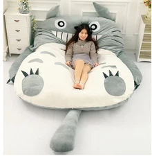 Totoro Lazy Bed Couch Tatami Mattress Chinchillas Lengthened Thickened Bed 