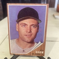 1962 Topps 109 Bob Shaw VG #D1,519111