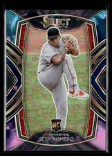2021 Panini Select Diamond Level Cosmic Seth Romero RC Washington Nationals #231