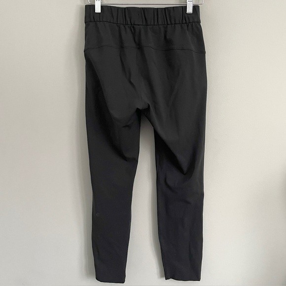 Lululemon Black Drawstring On The Fly 7/8 Length Pants - 4 | eBay