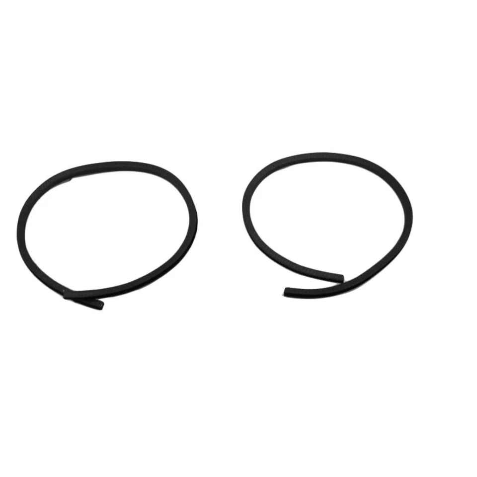 Full Weatherstrip Rubber Seals 10 Piece Kit Set for Jeep Wrangler CJ7 Scrambler - Image 3 of 4