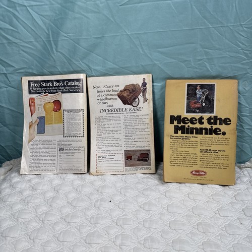Vintage Lot of Three Organic Gardening Magazines 1974-1977 - Afbeelding 2 van 17