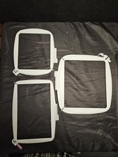 Set Of 3 Pre-owned Embroidery Hoops for Husqv...
