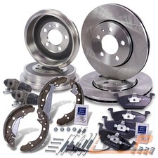 BREMSENSET BREMSENKIT VORNE + BREMSBACKENSATZ + ZUBEHÖR FÜR SKODA FABIA 6Y 5J