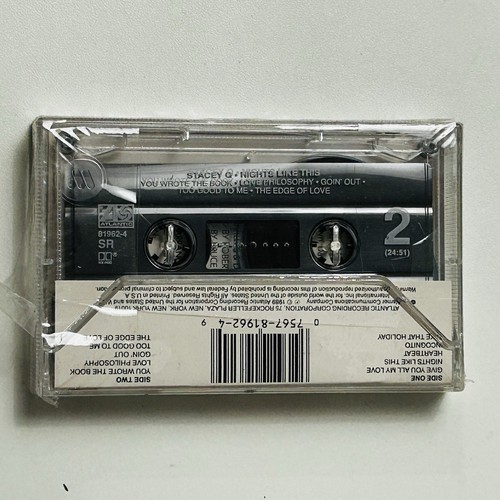 Stacey Q Cassette Tape New Sealed Cracked Case Nights Like This 1989 - Picture 5 of 24