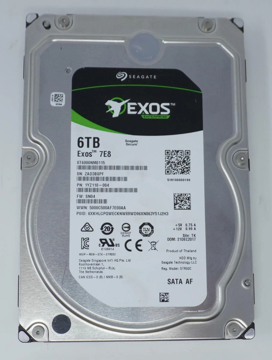 25+ Seagate 6TB Computer Internal Hard Disk Drives for sale