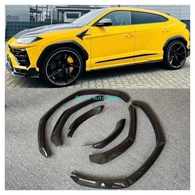 Fit For Lamborghini Urus MSY Style Carbon Fiber Wheel Eyebrow Arch Trim Fender