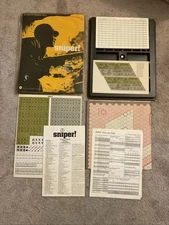 SPI Strategy And Tactics - Sniper -  Flatpack WWII Unused Unpunched