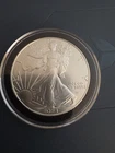 2023 W American Silver Eagle .999 Silver Uncirculated Bullion $1 Coin in Capsule
