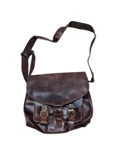 Ruzioon- Buffalo Leather Crossbody Purse For womens Vintage look Handcrafted