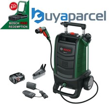 Bosch 18v Cordless Pressure Washer Fontus 2 Cleaner + Brush + 2.5AH Battery Kit