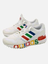 Adidas Originales ZX 750 HD Paquete Olímpico 'Blanco Rojo Azul' FY1148 Talla 8