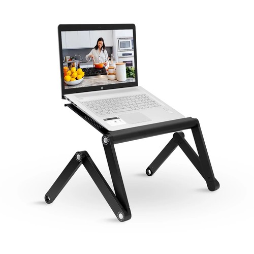 Height Adjustable Laptop Stand | Lightweight Vented Laptop Table - 第 1/5 張圖片