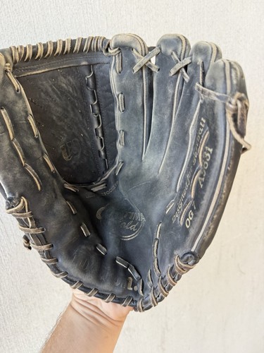 Wilson Optima Gold OG7 A9831 Premium Cowhide Softball Slowpitch Glove RHT 13” - Picture 4 of 17