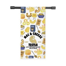 Mac And Cheese Tester Cheesy Moods Funny Kitchen Towel Party Foodie Tea MnC