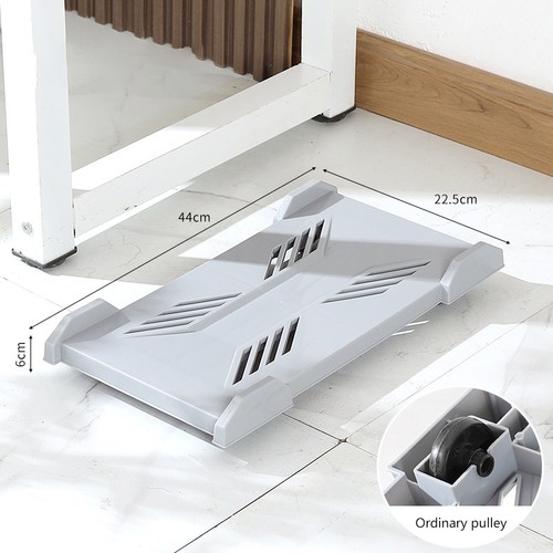 Computer Tower Stand Mobile CPU Stand Gaming PC Case With 4Caster Wheels Most PC - Afbeelding 15 van 19