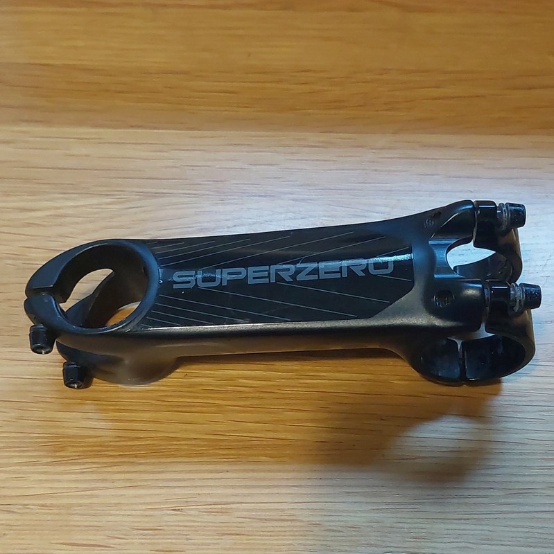 Deda Superzero Stem 110mm 31.8mm 82° Black Aluminium