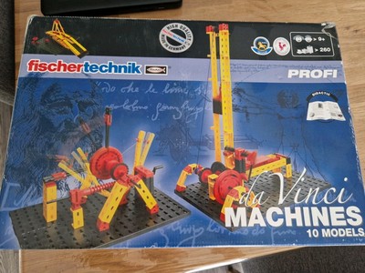 Fischer Technik #500882 DA VINCI MASCHINEN Baukasten