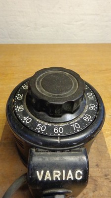 General Radio Gen Rad Type V5 Variac Autotransformer 5A 0-130V