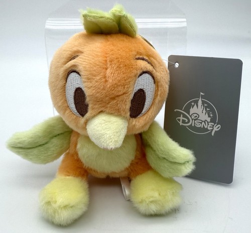 Japan Disney Store exklusiver orangefarbener Vogel Sherbet Plüsch Schlüsselanhänger Clip - Bild 1 von 4