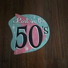 Vintage 50's Tin Metal Sign