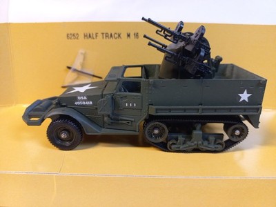 Solido 1/50, US Half Track M16 DCA 4 Affûts Mitrail Cal.50, WW2, Très