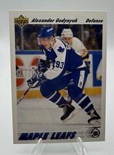 1991-92 Upper Deck #466 Alexander Godynyuk Rookie Toronto Maple Leafs