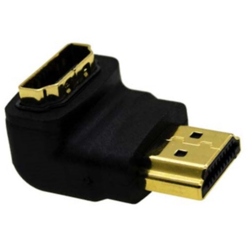 HDMI Elbow,Up/Down Angle 90degree Plug/Male~Female/Jack cable/cord/wire Adapter - Picture 1 of 1