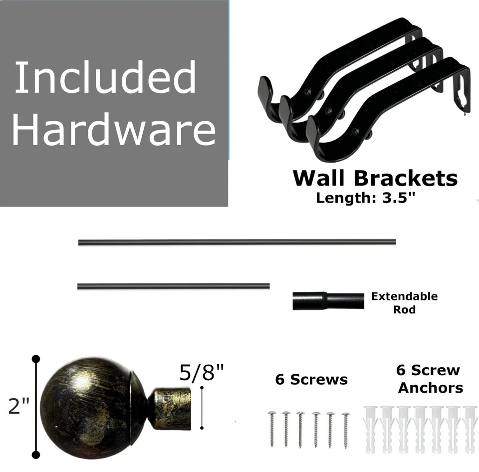 Упаковка из 2 регулируемых оконных штор - размеры для всех окон! Дизайн мяча - Изображение 3 из 4