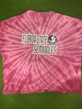 90s Florida State Seminoles - Tie Dye - Vintage College T-Shirt 2XL 