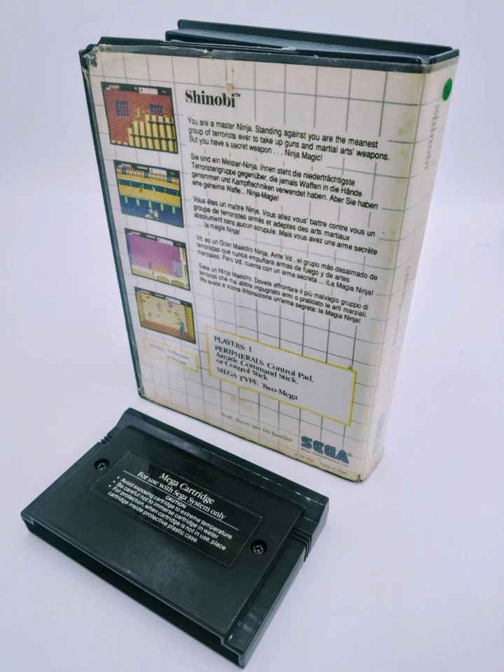 Shinobi (Sega Master, 1988) - Image 2 of 3