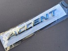 <!--F#f_0-->HYUNDAI ACCENT SCRIPT BADGE Emblem 190 X 17mm *NEW factory Second*<!--F/-->