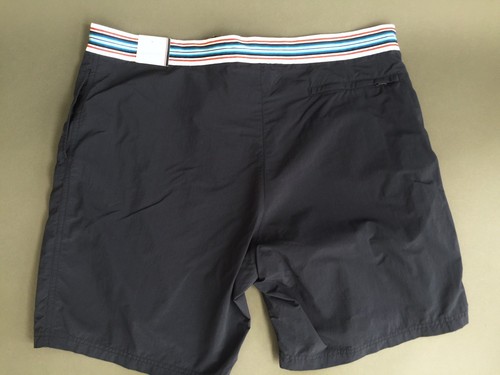 NUEVOS CON ETIQUETAS TOMMY HILFIGHER Hombre BAÚLES AZULES BAÑADORES Pantalones Cortos Talla XXL 2XL - Imagen 6 de 9