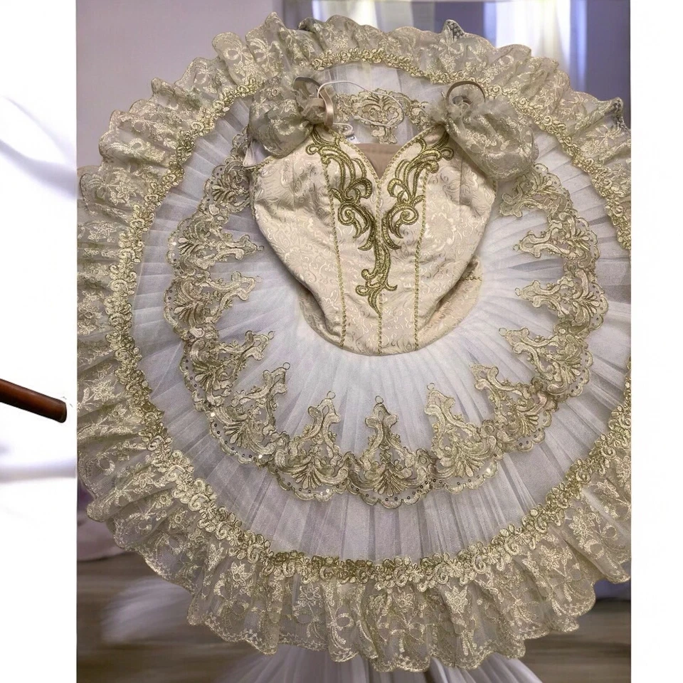 Ballet Tutu,Classical Pancake Dance Costume Dancewear professional ballerina - Image 3 of 4