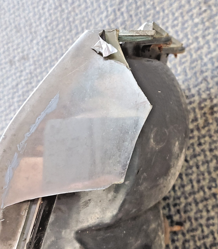 1981-82 Oldsmobile Delta 88 Royale LH Taillight Lense with Chrome Bezel Housing - Picture 9 of 9