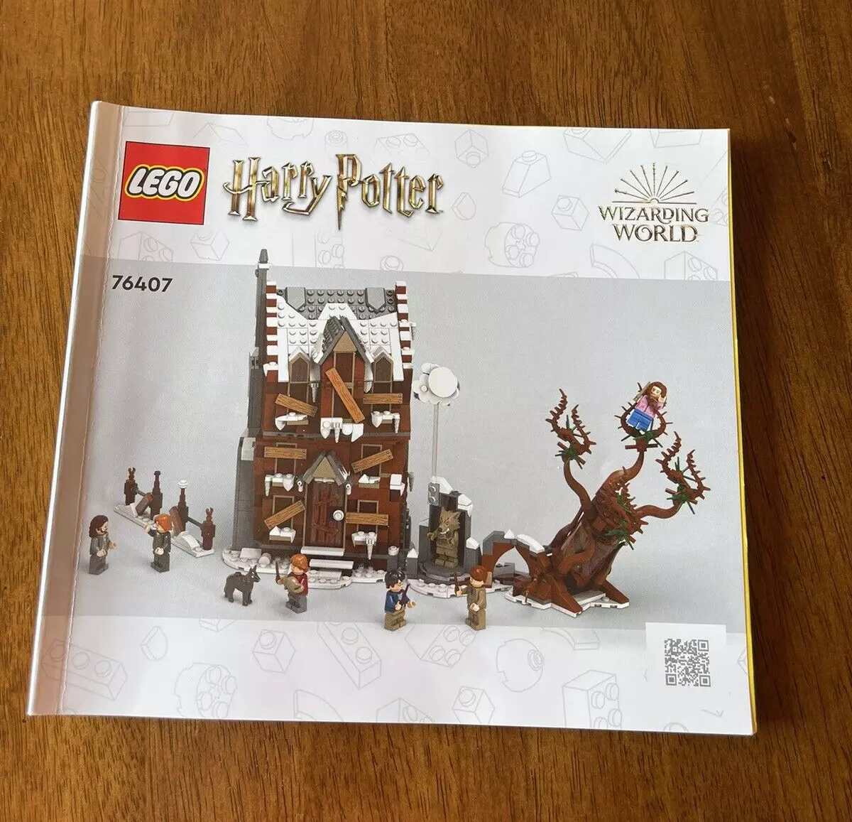 LEGO Harry Potter Shrieking Shack 76407 Instruction Manual Only Whomping  Willow