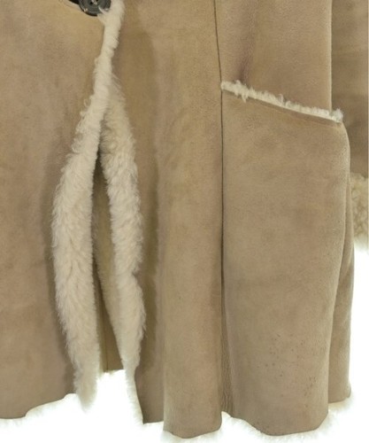 Owen Barry Mouton Coats Beige 36(Approx. XS) 2200562283028 - Picture 4 of 6