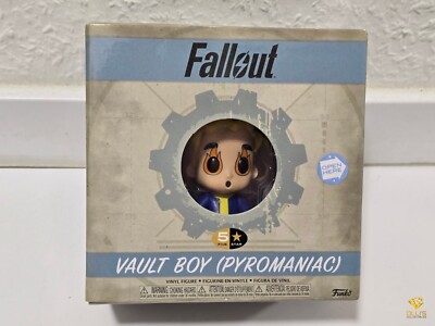 FUNKO Fallout Vault Boy Pyromaniac Figur Vinyl Selten Merchandise NEW+SEALED