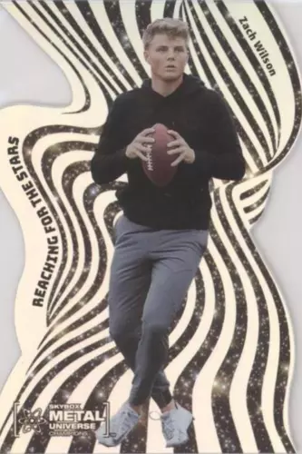 2021 Skybox Metal Universe Champions Zach Wilson #RFS-20