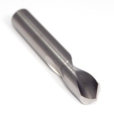 Fullerton 15225 Carbide Screw Machine Drill 1/2" 2FL Uncoated 3" OAL